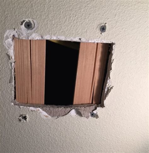 Patching a Large Hole in Plaster Wall 